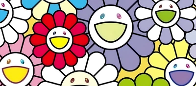 Workshops: The world of illustration (ages 7 and up) fleurs colorées pop art japonais