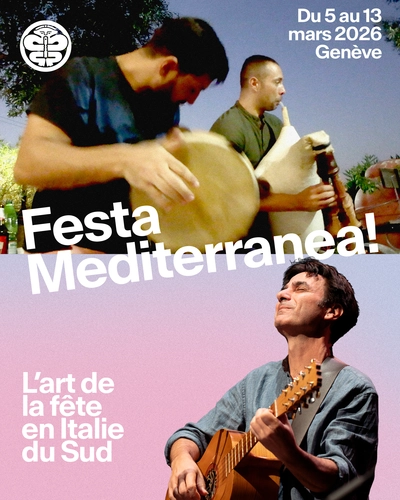 Affiche avec des musiciens