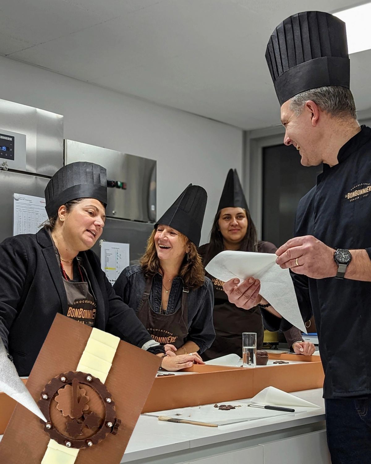 Atelier Créez votre montre en chocolat