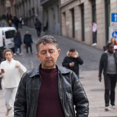 le visage d'un homme