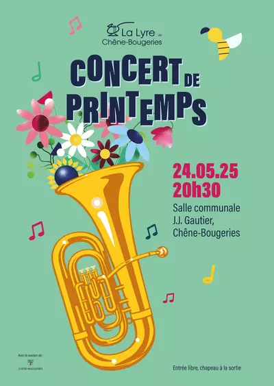Saxophone avec des fleurs