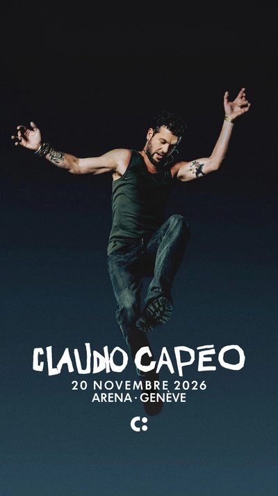 Claudio Capéo Affiche Claudio Capéo