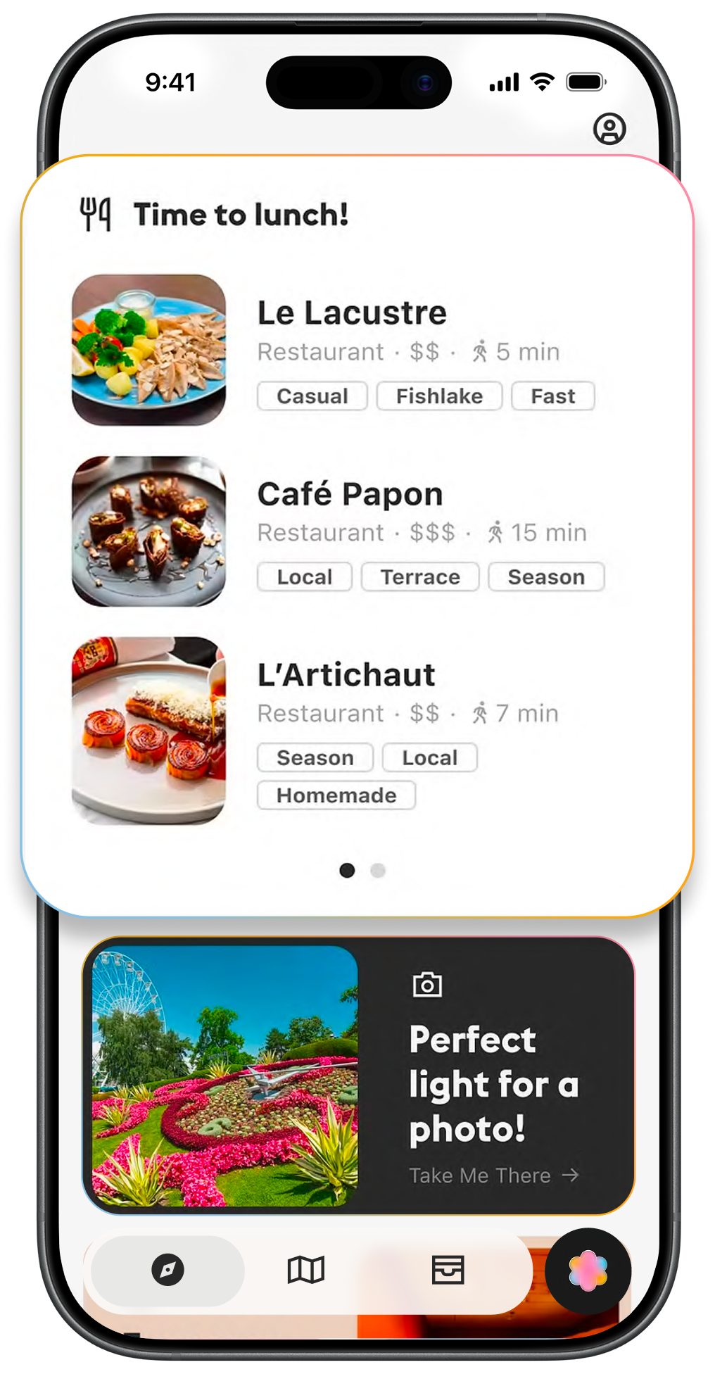 Real-time Geneva activity suggestions